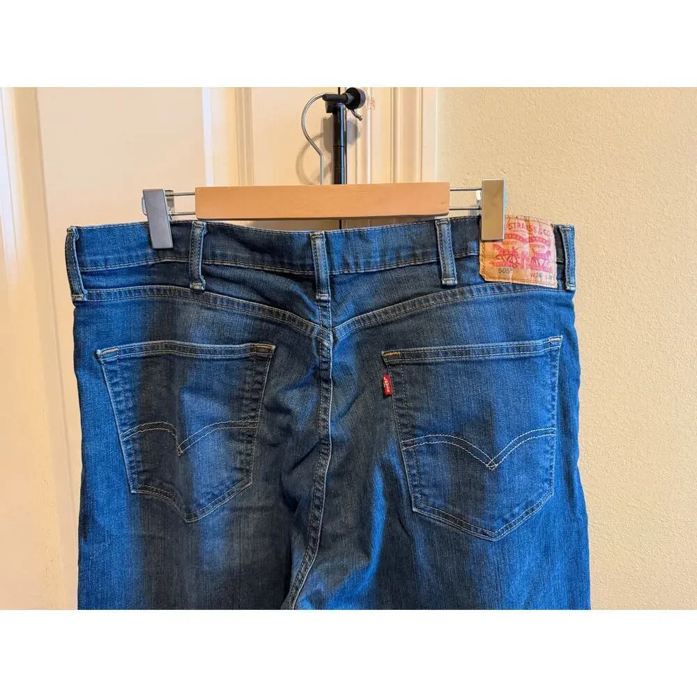 Levi's 505 Men's Denim Blue Jeans 38W x 30L